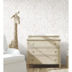 Roommates Tamara Day Tropical Signature Peel & Stick Wallpaper In Natural -Roommates RMK12578RL RS3