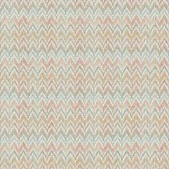 Roommates Waverly Heartbeat Peel & Stick Wallpaper In Pink/Teal