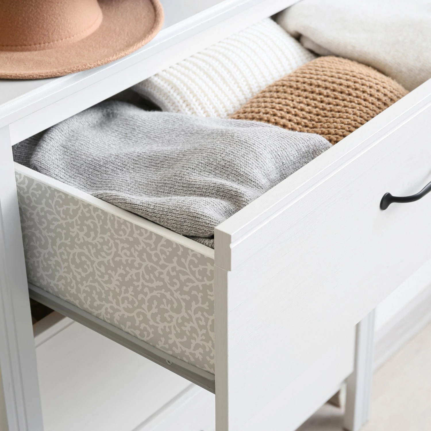 Roommates Waverly Savoy Peel & Stick Wallpaper In Grey 7 Roommates Waverly Savoy Peel & Stick Wallpaper In Grey - Image 7