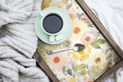 Roommates Southern Charm Peel & Stick Wallpaper In Coral/Yellow 8 Roommates Southern Charm Peel & Stick Wallpaper In Coral/Yellow -Roommates RMK12630RL DIY