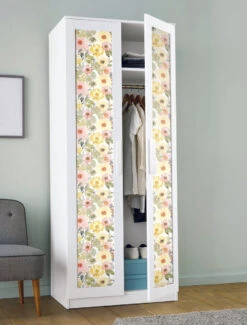 Roommates Southern Charm Peel & Stick Wallpaper In Coral/Yellow 9 Roommates Southern Charm Peel & Stick Wallpaper In Coral/Yellow -Roommates RMK12630RL RS4