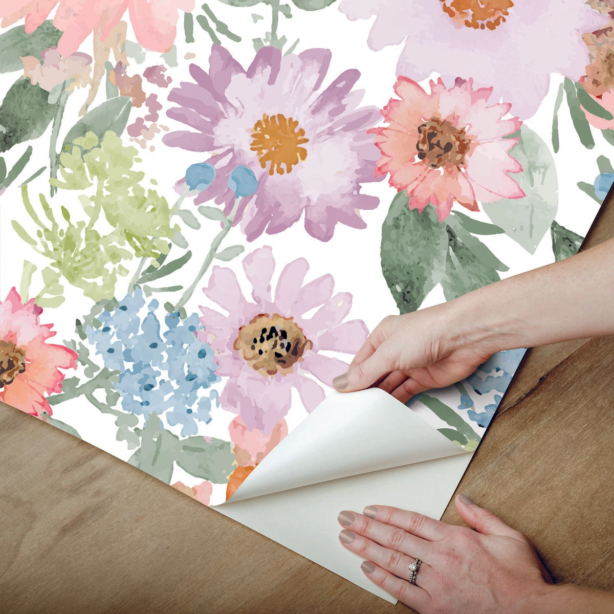 Roommates Southern Charm Peel & Stick Wallpaper In Pastel 5 Roommates Southern Charm Peel & Stick Wallpaper In Pastel - Image 5