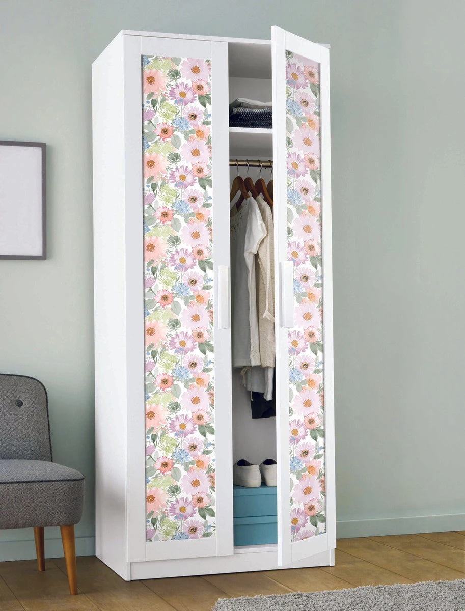 Roommates Southern Charm Peel & Stick Wallpaper In Pastel 4 Roommates Southern Charm Peel & Stick Wallpaper In Pastel - Image 4