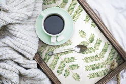 Roommates Cat Coquillette Leaflets Peel & Stick Wallpaper In Green 8 Roommates Cat Coquillette Leaflets Peel & Stick Wallpaper In Green -Roommates RMK12638PL DIY