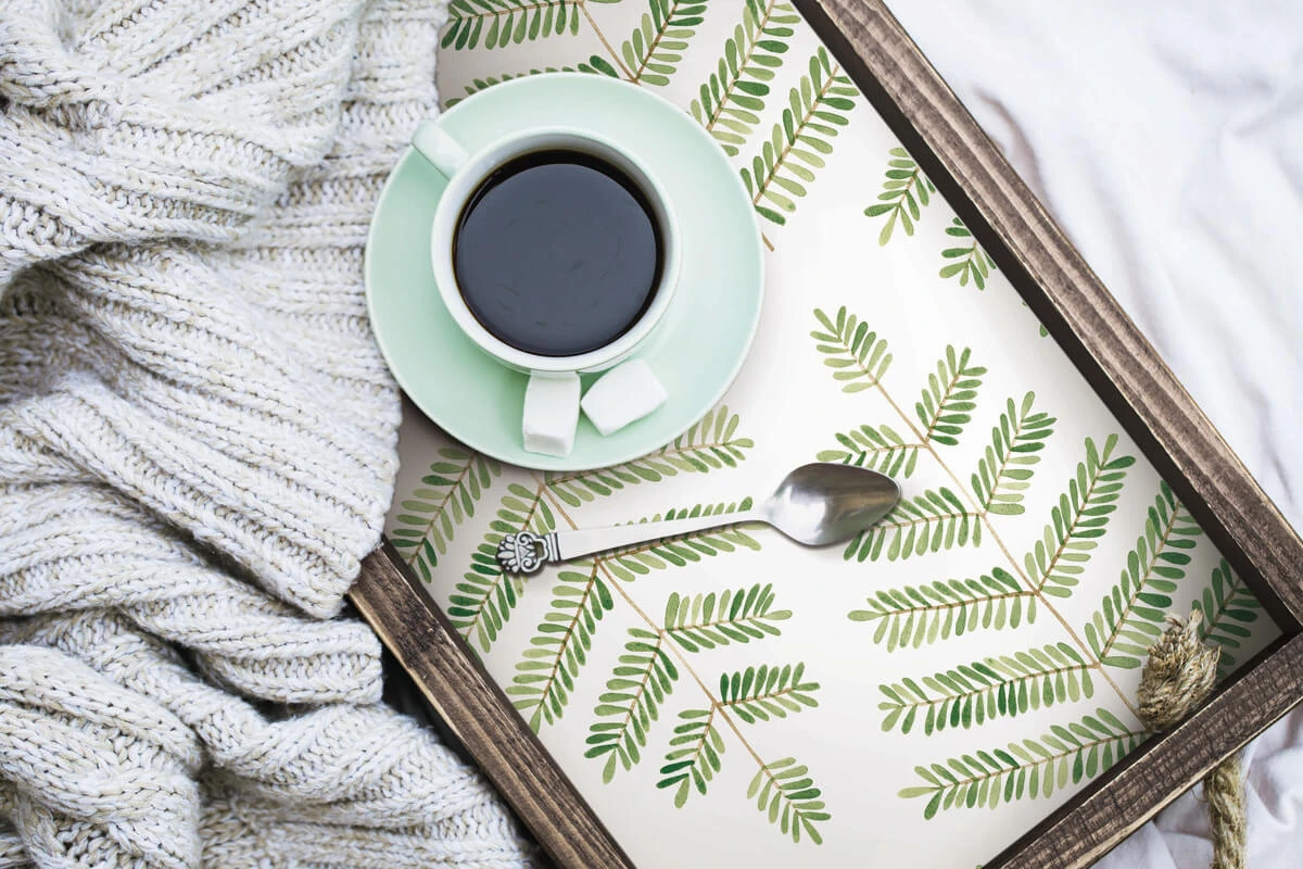 Roommates Cat Coquillette Leaflets Peel & Stick Wallpaper In Green 3 Roommates Cat Coquillette Leaflets Peel & Stick Wallpaper In Green - Image 3