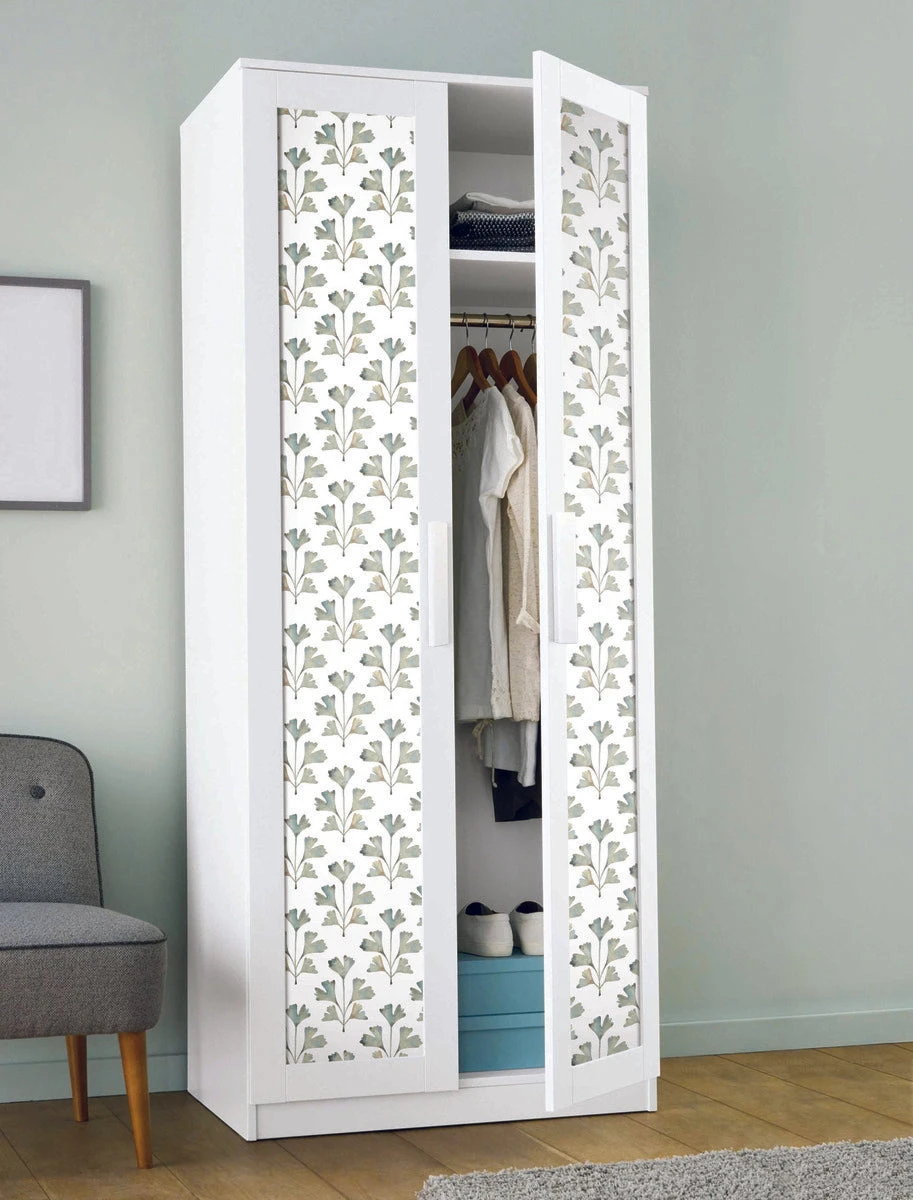 Roommates Cat Coquillette Gingko Peel & Stick Wallpaper In Jade 6 Roommates Cat Coquillette Gingko Peel & Stick Wallpaper In Jade - Image 6