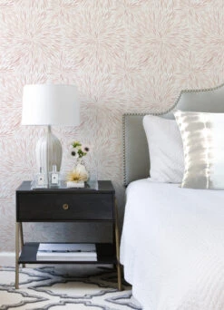 Roommates Cat Coquillette Burst Peel & Stick Wallpaper In Pink 11 Roommates Cat Coquillette Burst Peel & Stick Wallpaper In Pink -Roommates RMK12643PL RS1