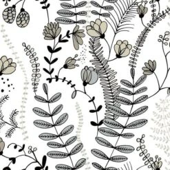 Roommates Verso Peel & Stick Wallpaper In Grey And Taupe