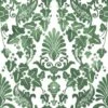 Roommates Vine Damask Peel & Stick Wallpaper In Green
