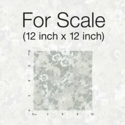 Roommates Wildflower Shadows Peel & Stick Wallpaper In Grey And White -Roommates WildflowerShadowsPeel StickWallpaperinGreyandWhitebyRoomMatesforYorkWallcoverings 2