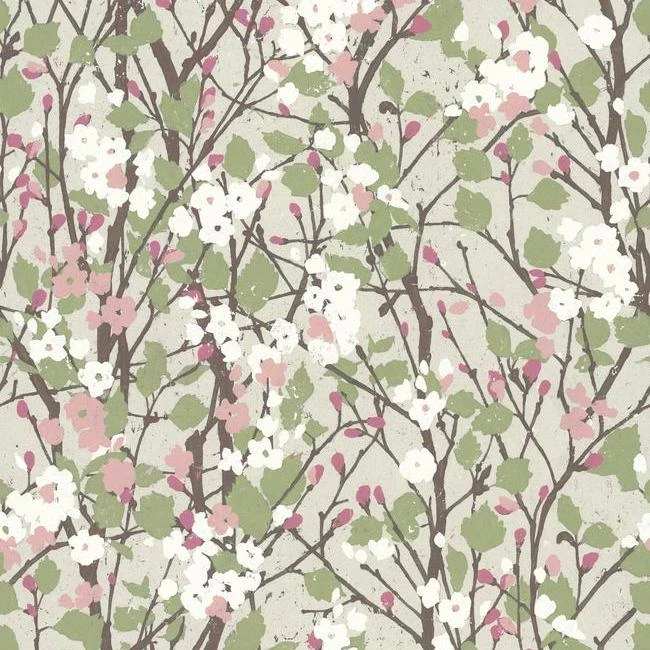 Roommates Willow Branch Peel & Stick Wallpaper In Beige