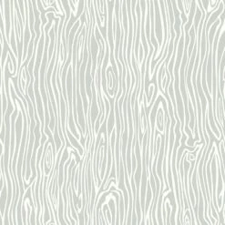 Roommates Wood Grain Peel & Stick Wallpaper In Grey